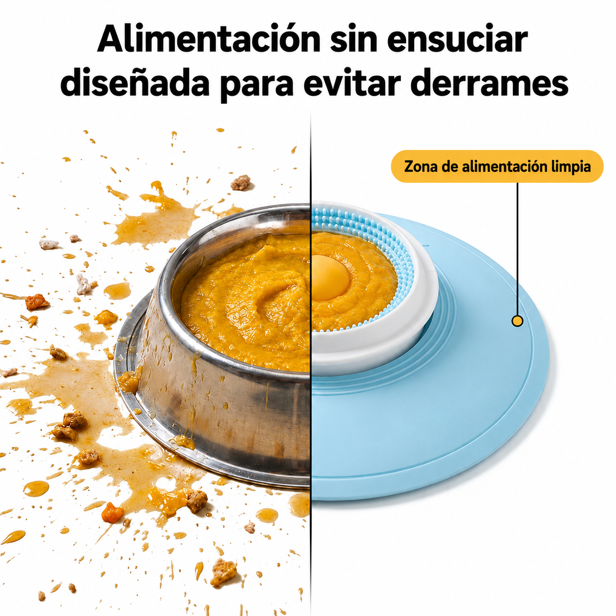 Ipetcalm cuenco para lamer anti estrés